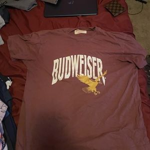 pacsun budweiser shirt slightly baggy
